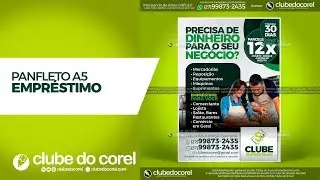Panfleto – Empréstimo Empresarial – Modelo Pronto [CDR e PDF]