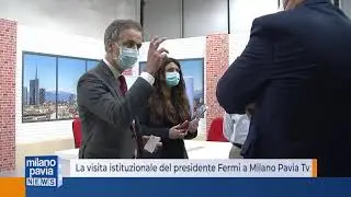 La visita istituzionale del presidente Fermi a Milano Pavia Tv