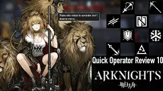 F̶G̶O̶ ̶S̶A̶B̶E̶R̶ ̶2̶0̶2̶0̶ ̶R̶E̶V̶I̶E̶W̶ | Arknights Quick Operator Review X: Siege!