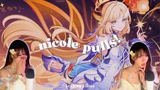 Glittr Pulls For Nicole and Reacts to Sandrone's Drip Marketing! | Genshin Impact 