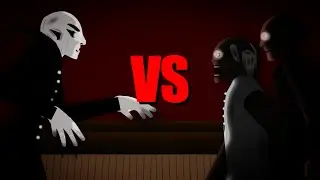 Granny & Grandpa Vs Nosferatu - Remastered [Stick Nodes Animation]