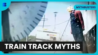 Ballistics Dummy Takes On A Train! - MythBusters - Science Documentary