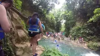 A visit to the Blue Hole, Ocho Rios, Jamaica