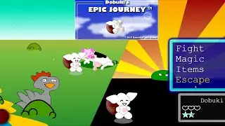 Dobuki's Epic Journey - Gameplay [Point&Click Quest/Adventure/JRPG/Casual/Fantasy/Sci-fi]