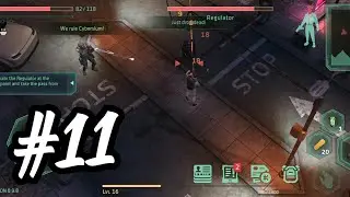 Cyberika Cyberpunk RPG #11 Obtain an Access Card for skiptown Mission Android/iOS Walkthrough