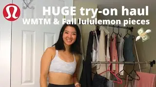 LULULEMON TRY-ON HAUL WMTM & New Fall 2021 | Take Form Yoga Mat review
