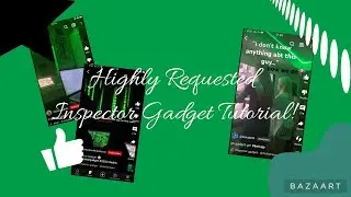 Tutorial on how to do the inspector gadget trend! 