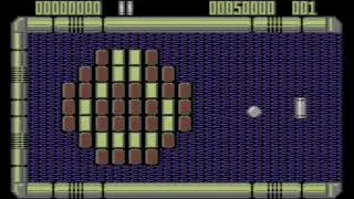 C64 Longplay: Krakout (no scrolling background / sound effects)