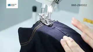 Dürkopp Adler 860 Kot Yan Çıma Üst Dikiş Makinesi