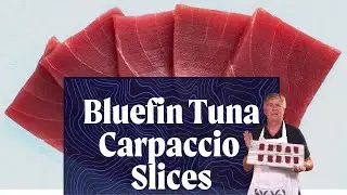 Wild Blue Fin Tuna Carpaccio Slices