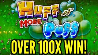 ANOTHER WINNING SESSION on HUFF N MORE PUFF USING FREE PLAY!