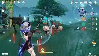 Genshin Impact 4.4 / GTX 1080 / i9-10900X / 1080p (1620p) Max Settings