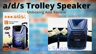 a/d/s Trolley Speaker (Best Portable Speaker) | Anfas Ahamed