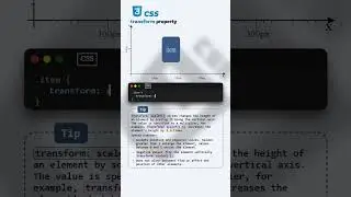 CSS transform property #htmlcss  #coding