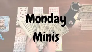 Monday minis | $50 | did we finish any challenges today?!?!
