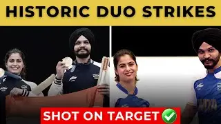 India At Paris Olympics : Manu Bhaker & Sarabjot Singh Create HISTORY! 🥉🇮🇳