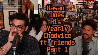Hasan Does Chadvice Part 1 ! ft Valkyrae, Austinshow, Jarvis ! | HasanAbi Fun Times With Guests