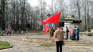 1 мая. Доклад по борьбе за звание "Города воинской славы".