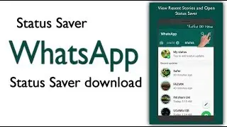 Status Saver | My WahtsApp Status Saver Downloader | Status Saver for WhatsApp