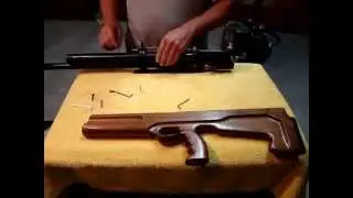 Blizzard S 10  BullpuP , сборка булко-комплекта.