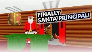YESS SANTA PRINCIPAL!! | Elf Baldi's Basics in Christmas and presents [Mod]