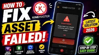 Kinemaster Asset Download Failed I  How to Fix Asset Failed in Kinemaster I 