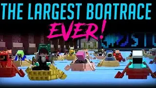 The 100 Player Minecraft Boat Race. | Trailer