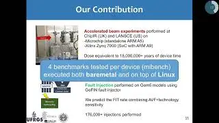 Soft Error Effects on Arm Microprocessors: Early Estimations versus Chip Measurements