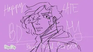 HAPPY LATE BDAY SCREECH F*CK IM L A T E