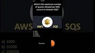 AWS SQS| Max number of queues allowed per AWS account in Amazon SQS?