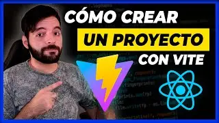 💻COMO CREAR un PROYECTO de REACT con VITE