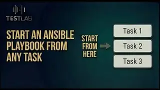 Start an Ansible playbook from any task