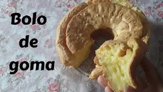 Bolo de goma,de liquidificador,super facil.