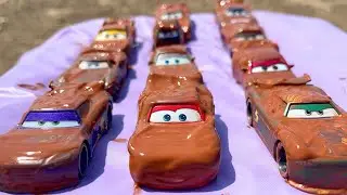 Disney Pixar Cars Covered in Mud! Can You Help Us Clean Them?