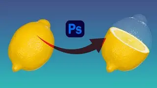 Transparent objects in adobe photoshop cc 2022| Transparency lemon 🍋 manipulation in 