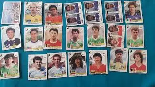Lote De Figurinhas Da Copa 1990 (bloco 1)