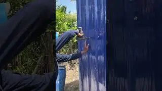 membuat rumah kontainer #construction #diy #shortsvideo