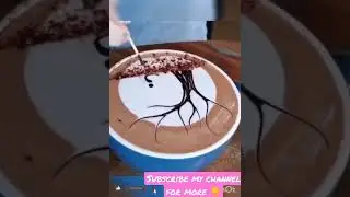 If you love coffee you must watch this!😋👀#coffee#drinks#morning #cup#print#drawing