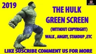 Hulk green screen, without copyright (2019)