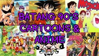 Growing Up In Philippines Anime || Baliktanaw Sa Batang 90's Best Cartoons & Anime Show