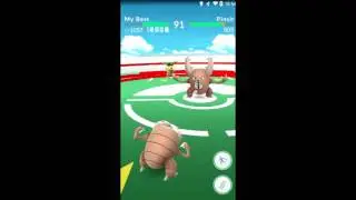 Fighting Gym In Pokemon Go