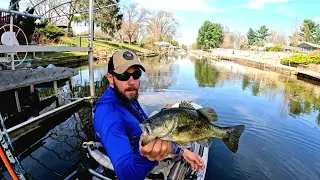 Kayak Bass Fishing Lake Wisconsin