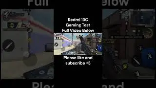 Redmi 13C CoD Mobile Gameplay Test #gaming #codmobile