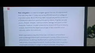 Mitigate risk of a data breach from test data files in cloud