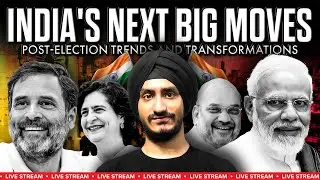 India's Next Big Moves! Post Election Trends & Transformations (LIVE SESSION 🔴)