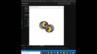 Draw Overlap circle in Python Turtle graphic