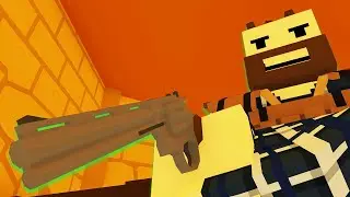 КАК Я РАЗДОБЫЛ РЕВОЛЬВЕР #2 Unturned (RUST mod)