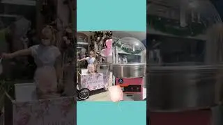 Máquina de algodon de azúcar para tu negocio 