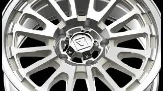 Valor Offroad V14 - Raw Machined UTV Wheel