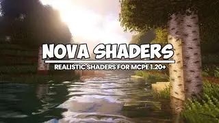 Top 1 Shaders For Mcpe 1.20+ || NOVA SHADERS - Realistic Shaders For Render Dragon